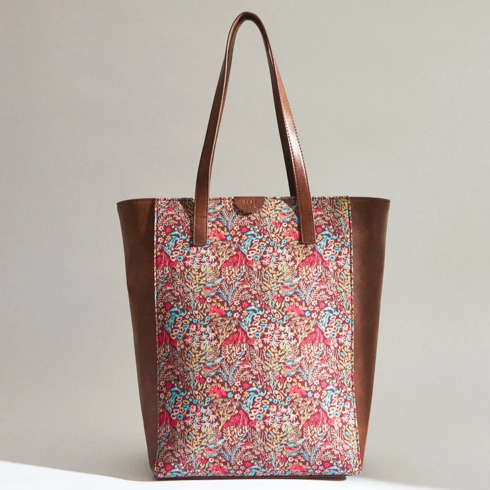 Handpainted Rainforest Tote Bag