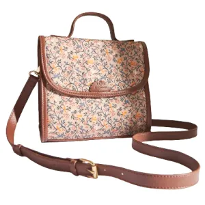 Handpainted Summer Crossbody Bag