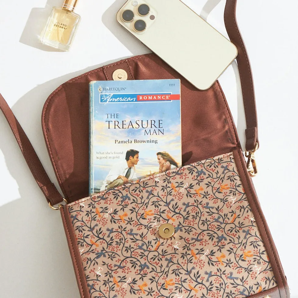Handpainted Summer Crossbody Bag