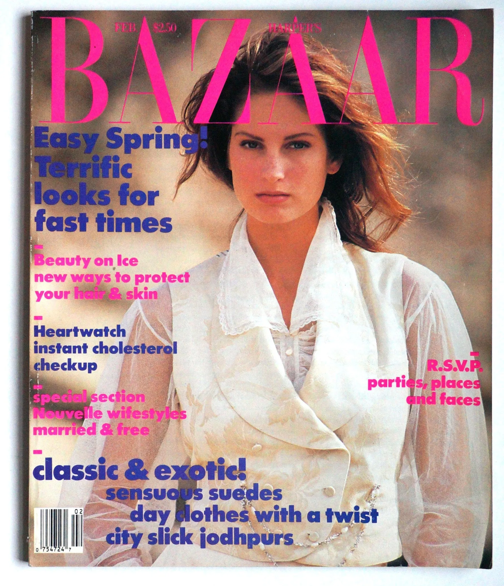 Harper's Bazaar February 1989