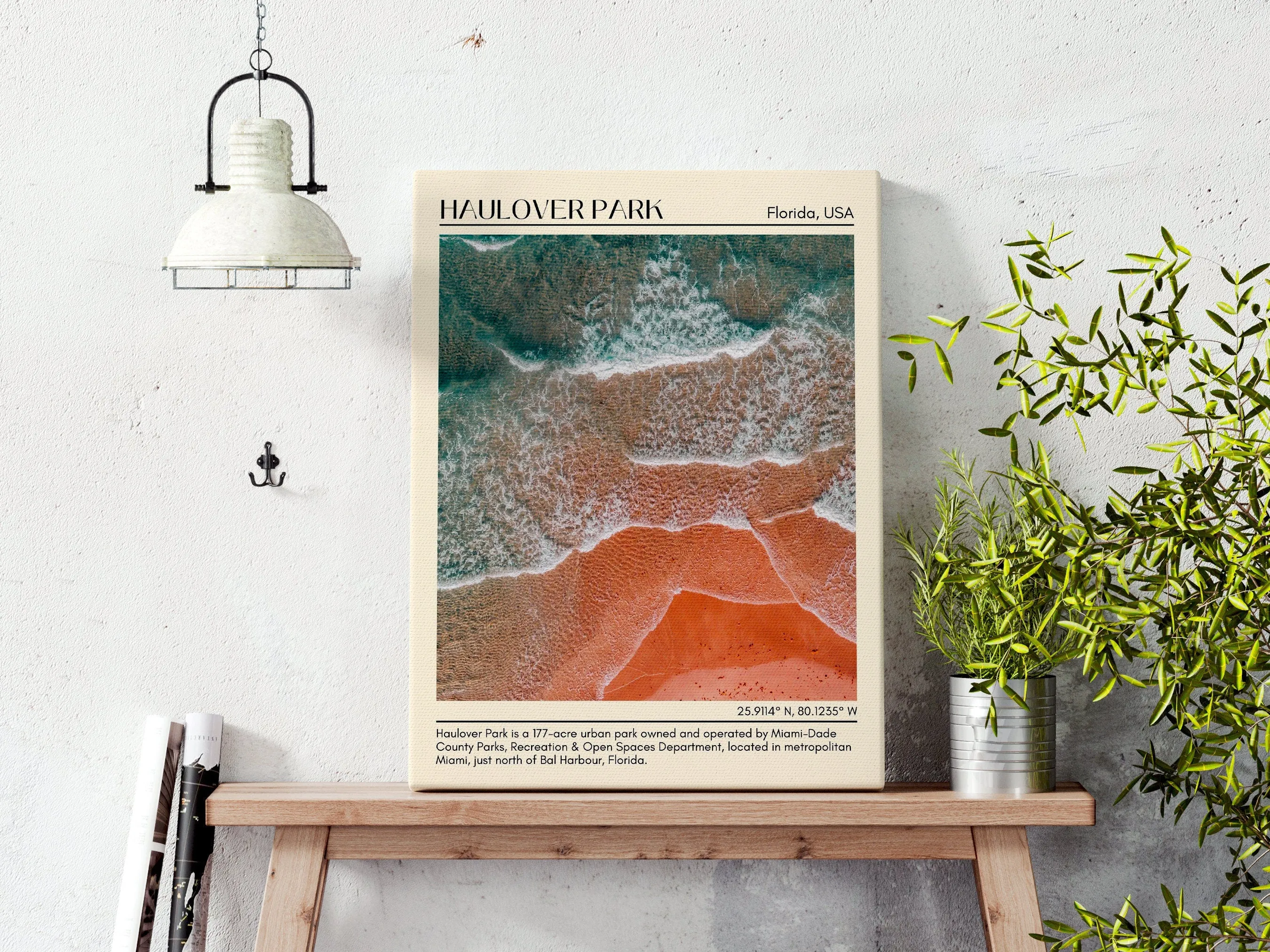 Haulover Park Wall Canvas, USA