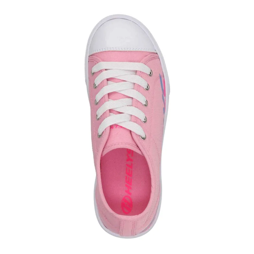 HEELYS CLASSIC - POWDER PINK / NEON PINK / CYAN