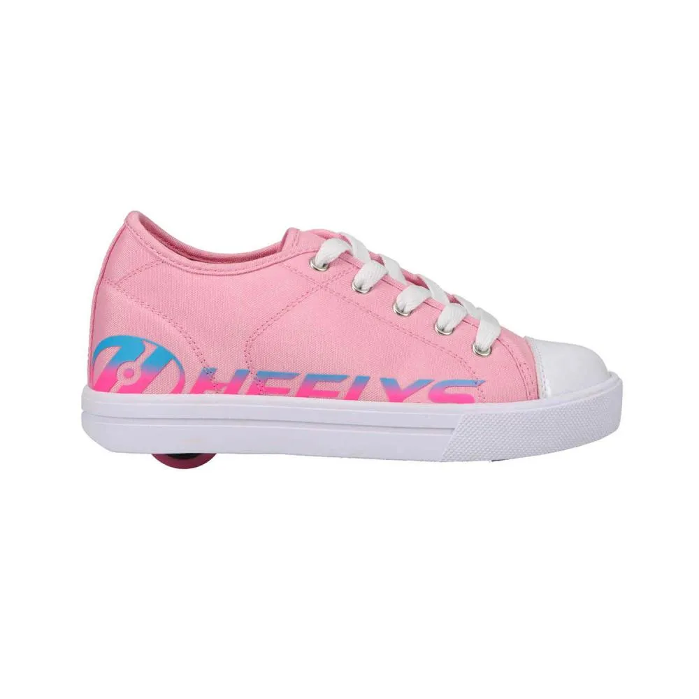 HEELYS CLASSIC - POWDER PINK / NEON PINK / CYAN