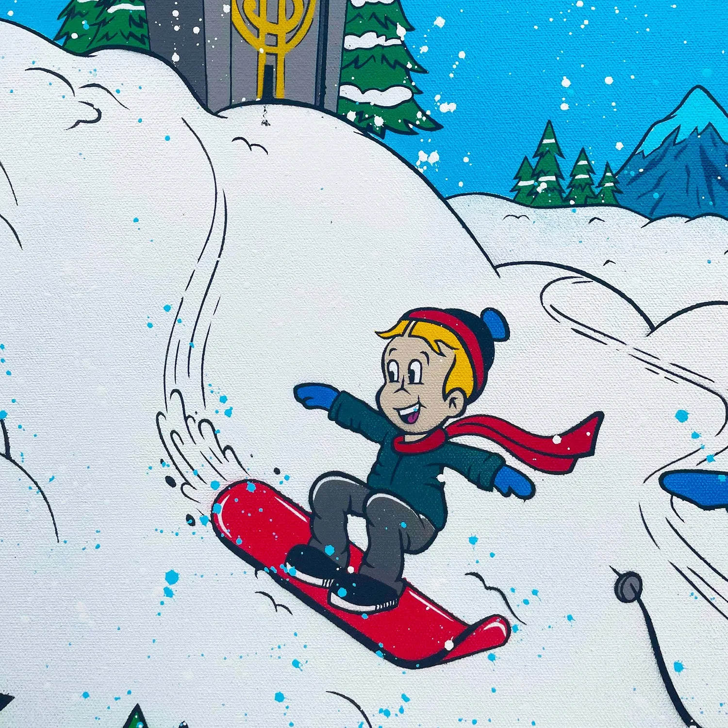 Heliskiing