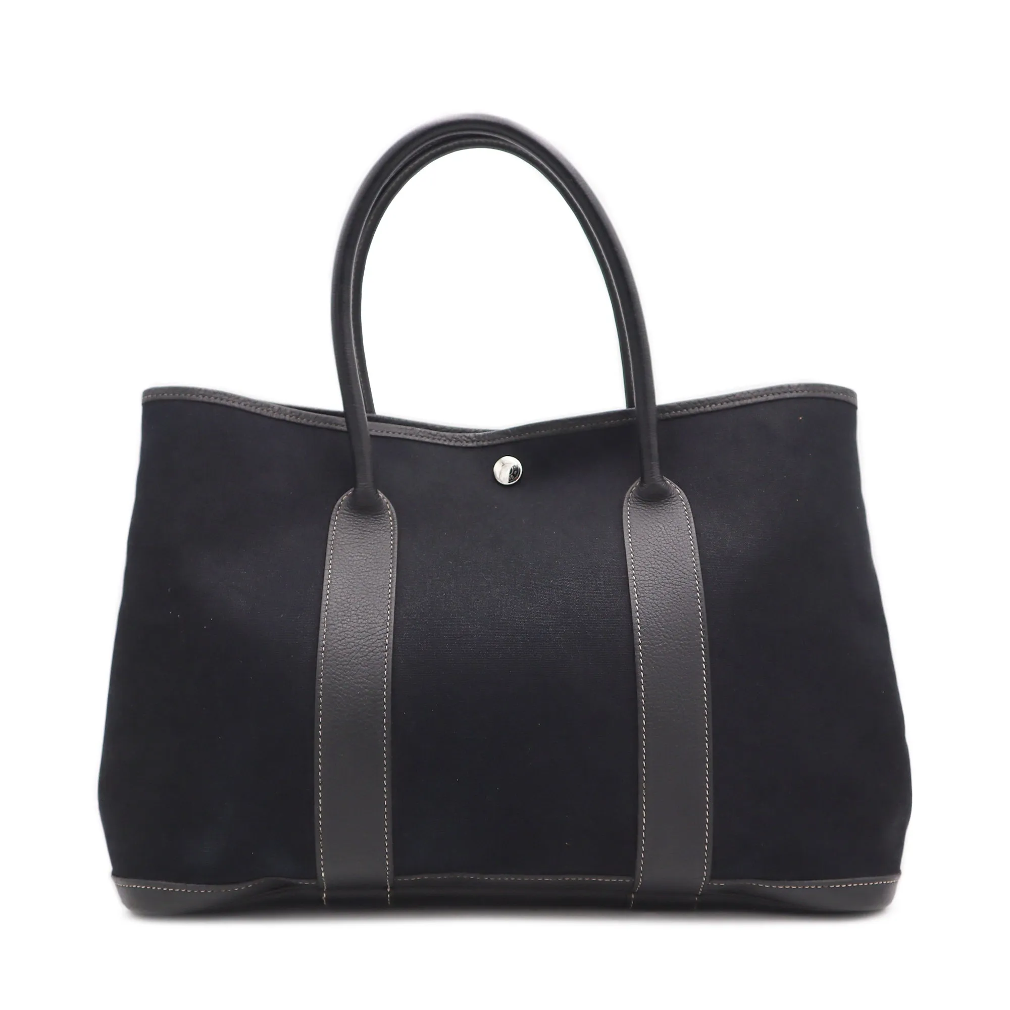 Hermes 2006 Toile Negonda Garden Party Tote Bag