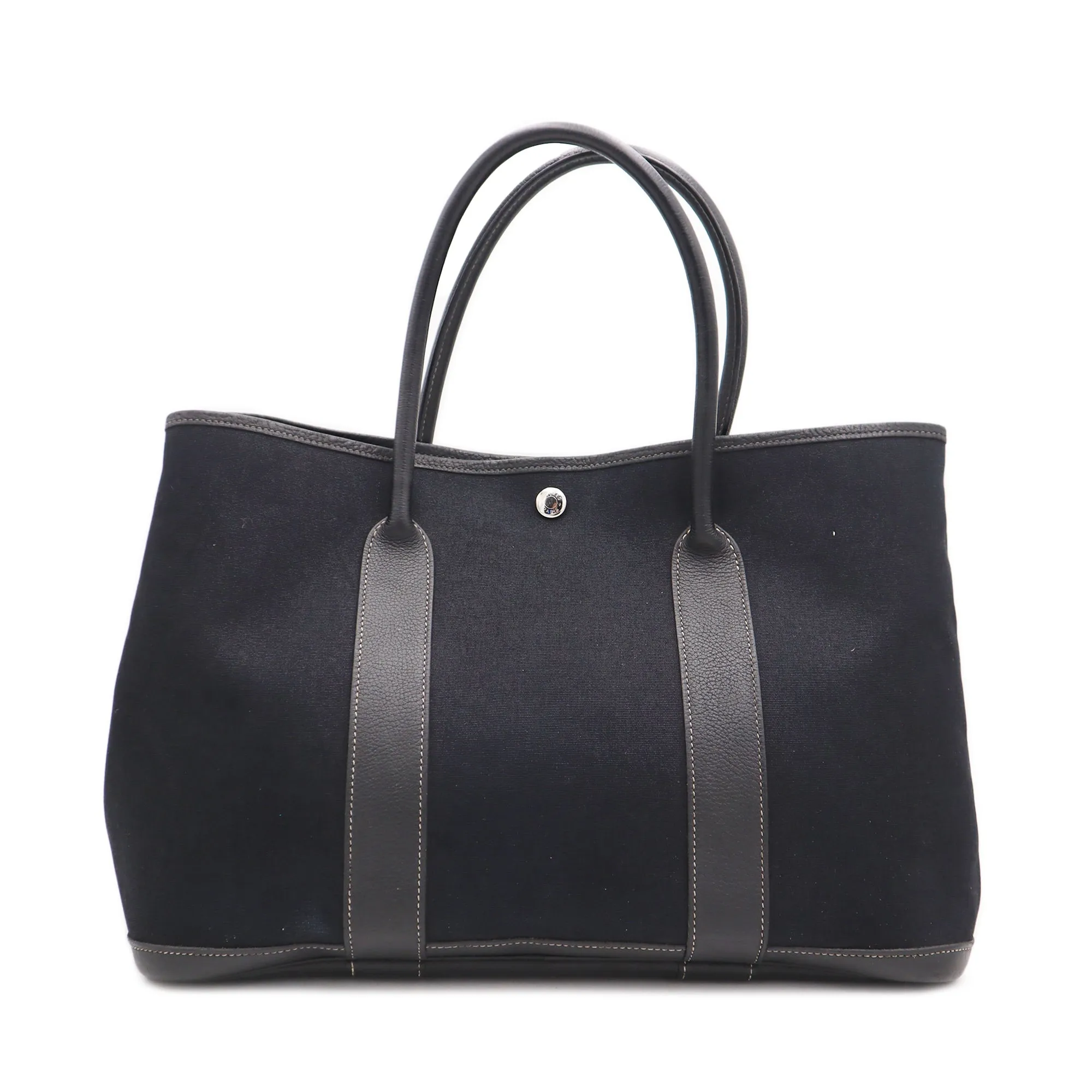 Hermes 2006 Toile Negonda Garden Party Tote Bag