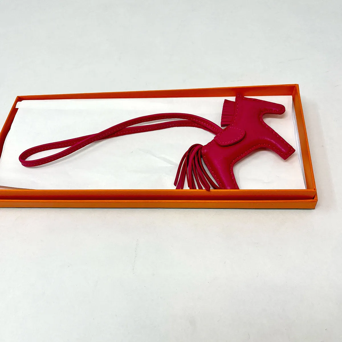 Hermes Rodeo Pegasus PM Swift Leather Charm