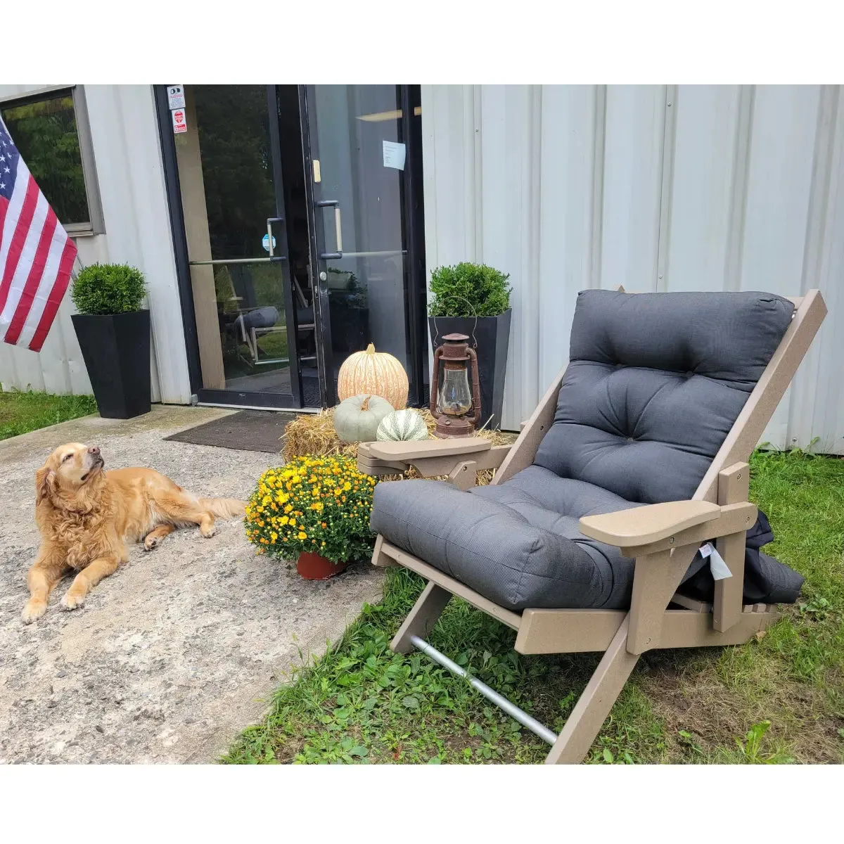 High Back Oudoor Folding Chair
