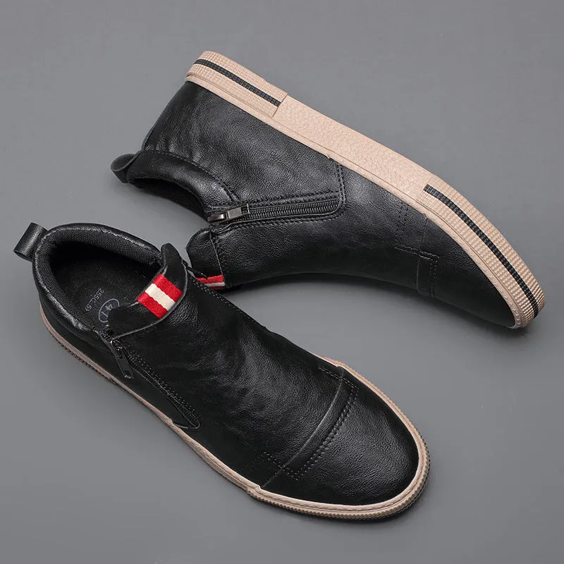 High-top Men's Four Seasons Shoes Trendy Youth Sneakers Fashion Everyday