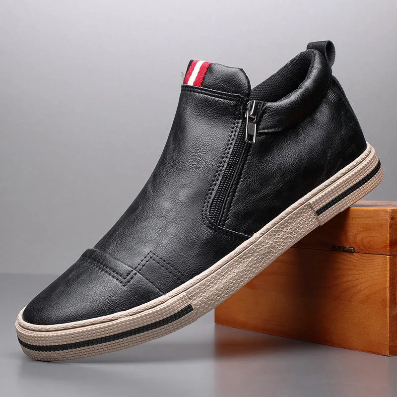 High-top Men's Four Seasons Shoes Trendy Youth Sneakers Fashion Everyday