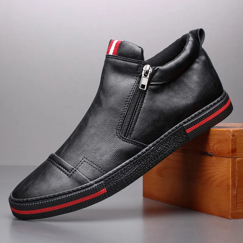 High-top Men's Four Seasons Shoes Trendy Youth Sneakers Fashion Everyday
