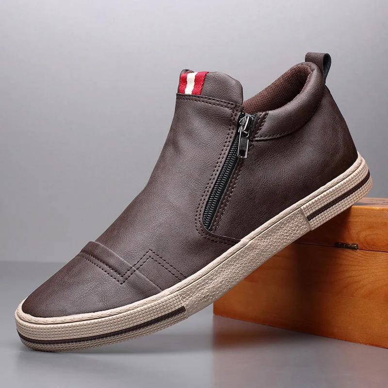 High-top Men's Four Seasons Shoes Trendy Youth Sneakers Fashion Everyday