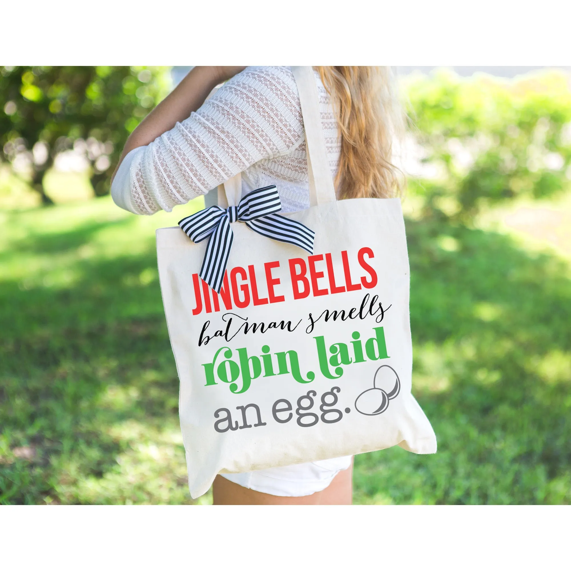 Holiday Tote Bag - Jingle Bells