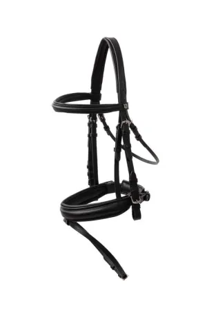 Horze Eternal Gaze Dressage Bridle Black