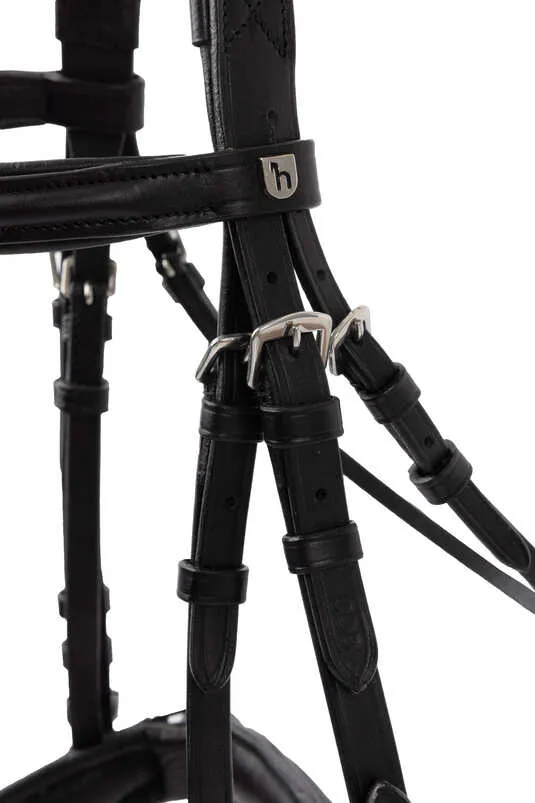 Horze Eternal Gaze Dressage Bridle Black