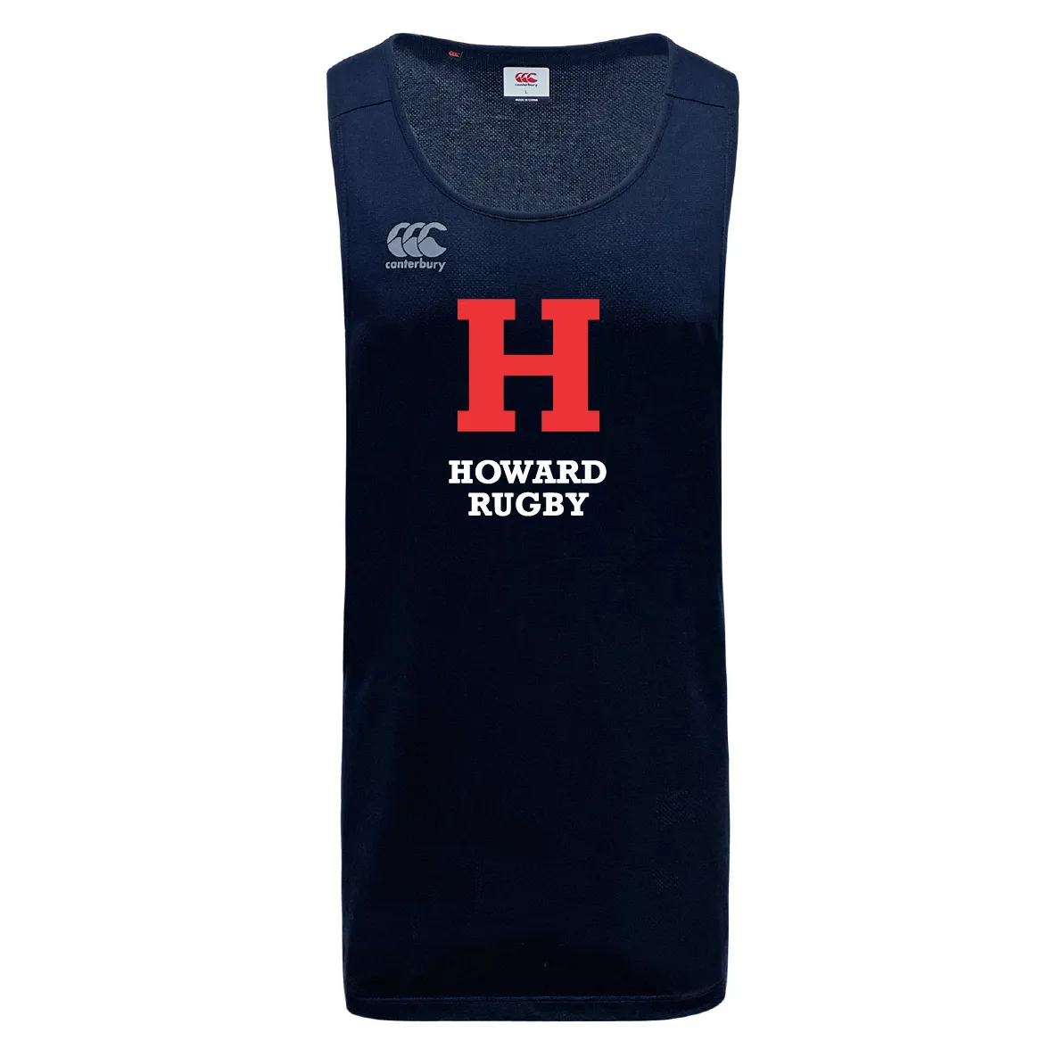 Howard University Tempo Vapodri Singlet by Canterbury