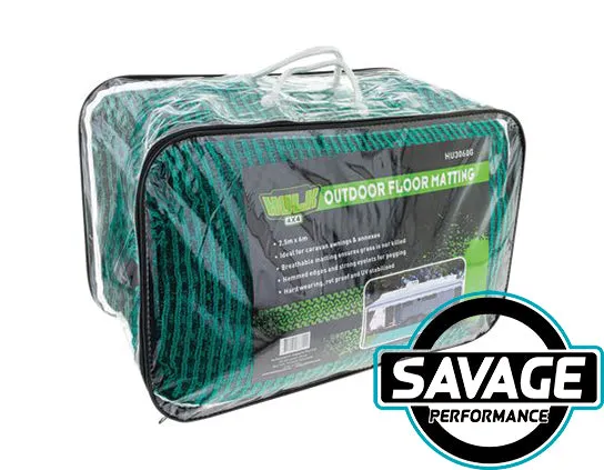 HULK 4x4 Breathable Outdoor Mat - 6M X 2.5M
