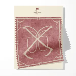 HUNT WHIPS IN VINTAGE ROSE