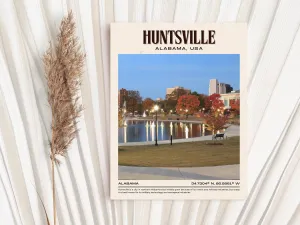 Huntsville Vintage Wall Art, Florida, USA