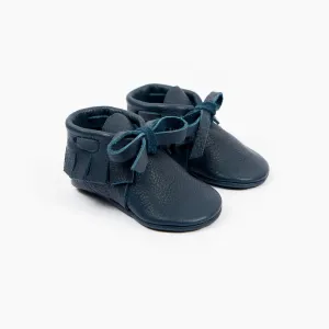 INK LACED MOCCASINS