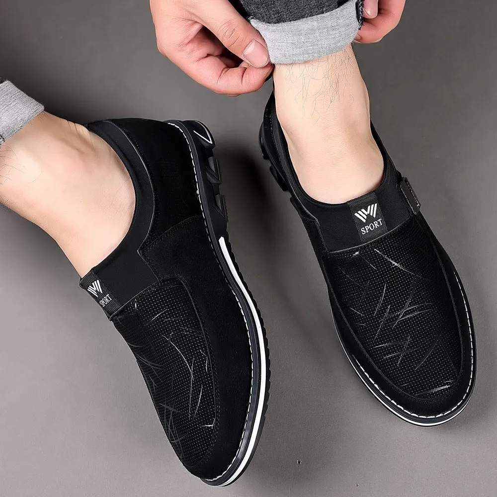 INSTOCK -  fashion casual leather shoes color