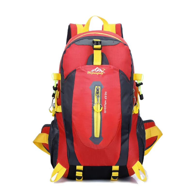 INSTOCK-New outdoor mountaineering bag waterproof nylon travel