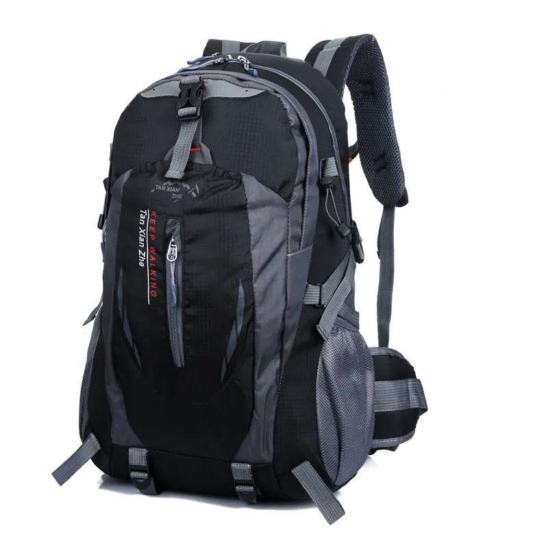 INSTOCK-New outdoor mountaineering bag waterproof nylon travel
