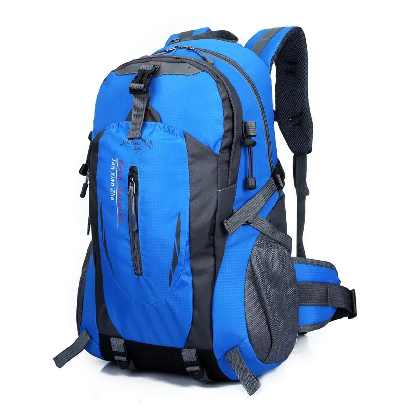 INSTOCK-New outdoor mountaineering bag waterproof nylon travel