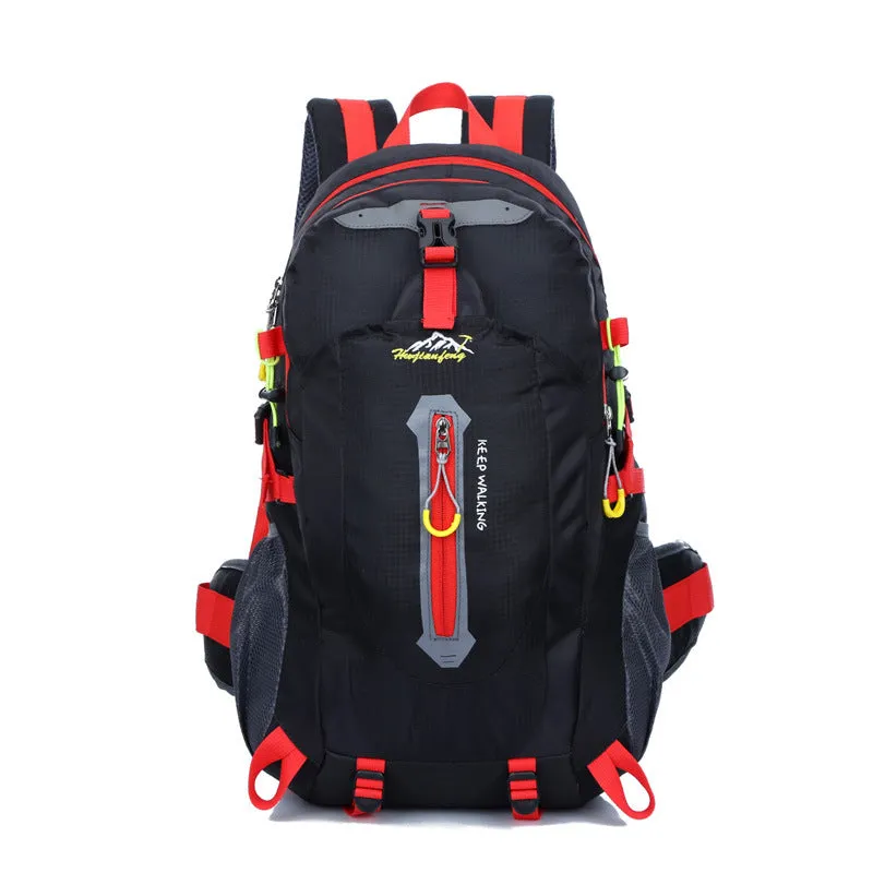 INSTOCK-New outdoor mountaineering bag waterproof nylon travel