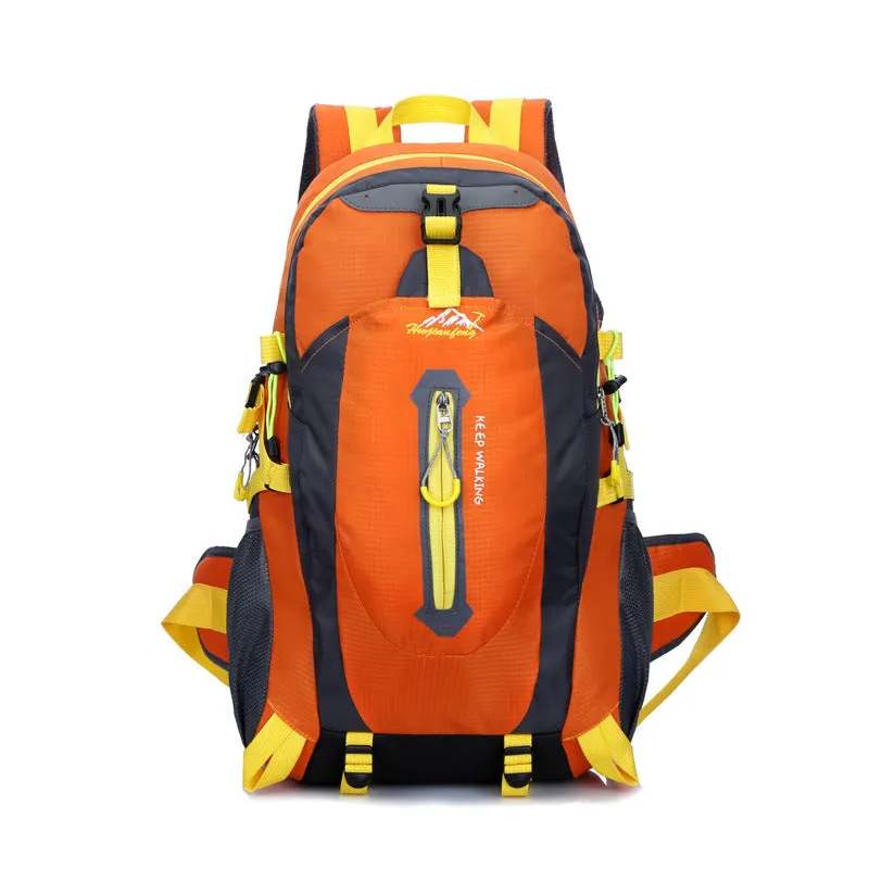 INSTOCK-New outdoor mountaineering bag waterproof nylon travel