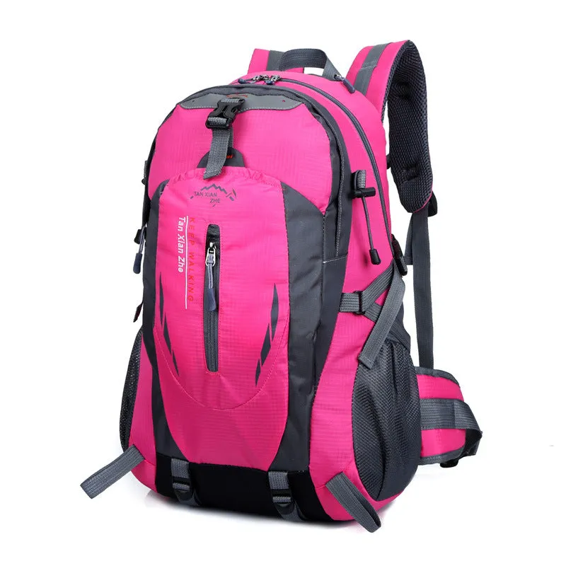 INSTOCK-New outdoor mountaineering bag waterproof nylon travel