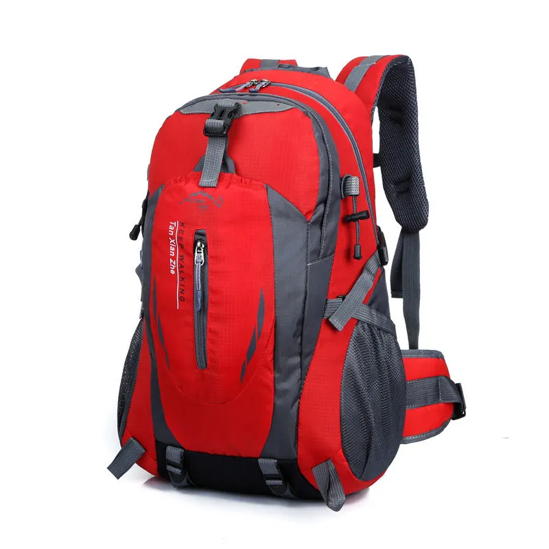 INSTOCK-New outdoor mountaineering bag waterproof nylon travel
