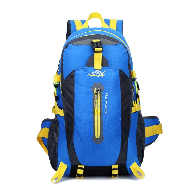 INSTOCK-New outdoor mountaineering bag waterproof nylon travel