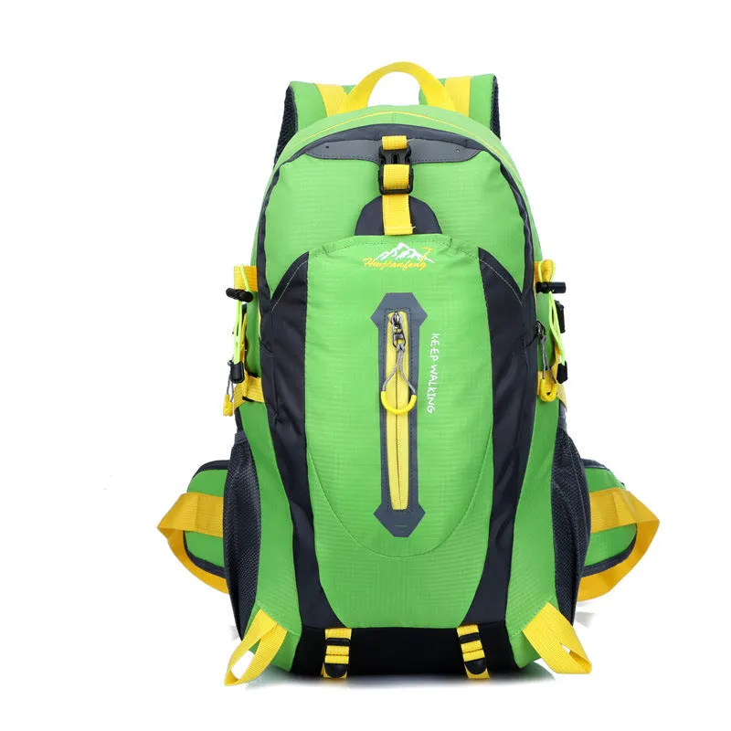 INSTOCK-New outdoor mountaineering bag waterproof nylon travel