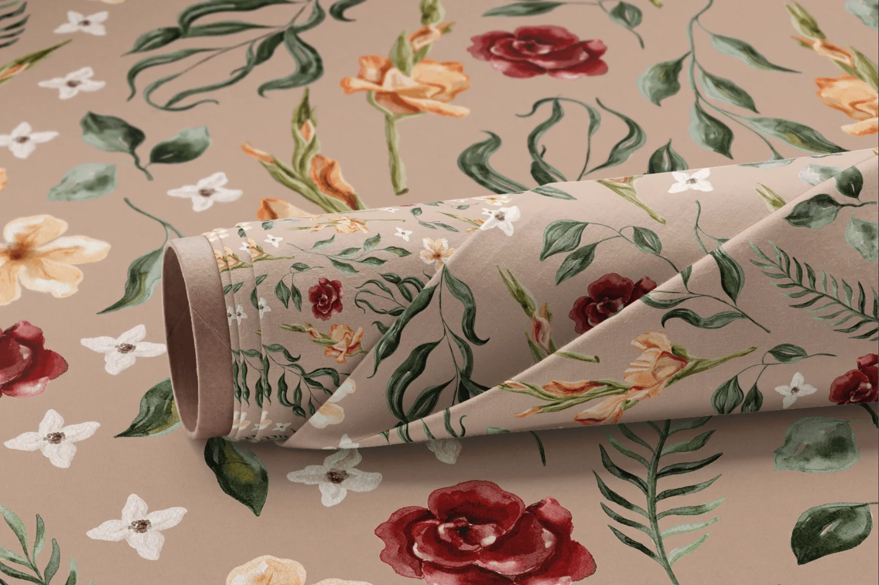 IRISH MEADOW FABRIC IN CARMEL