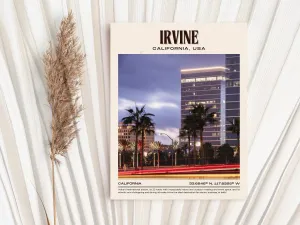 Irvine Vintage Wall Art, California, USA