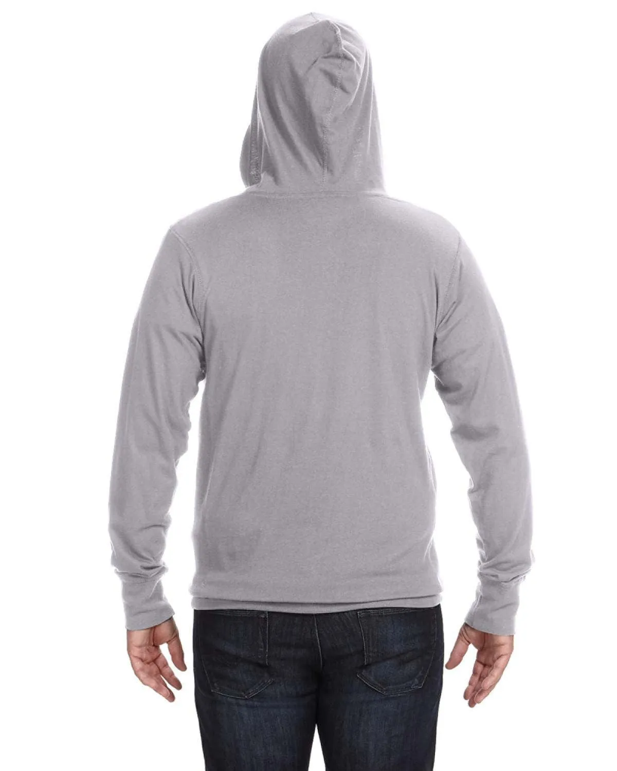 J America Unisex Sport Lace Jersey Hood