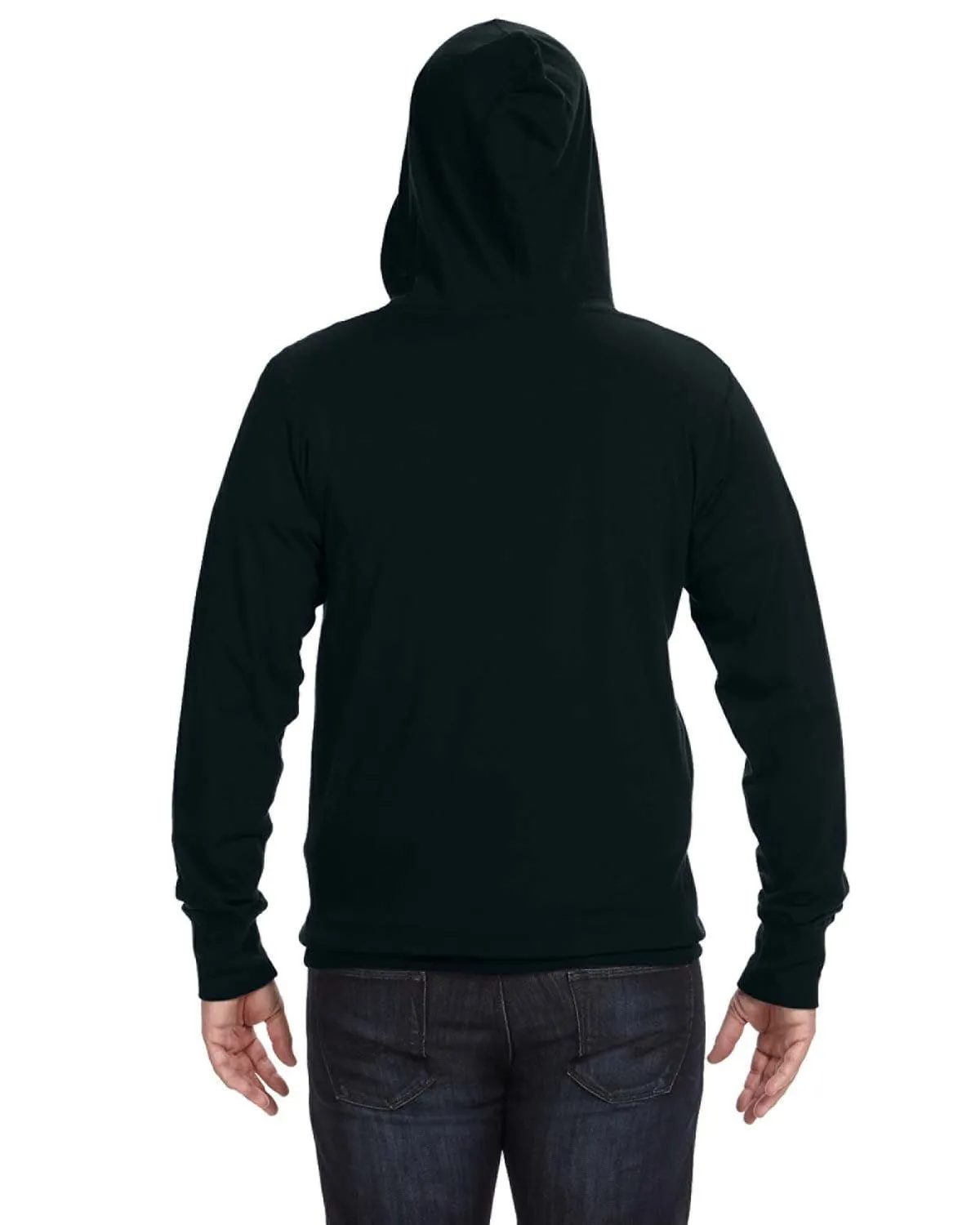 J America Unisex Sport Lace Jersey Hood