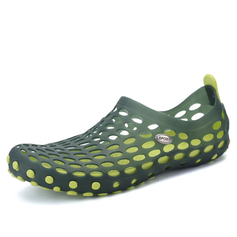 Jelly hole shoes beach leisure wading sandals