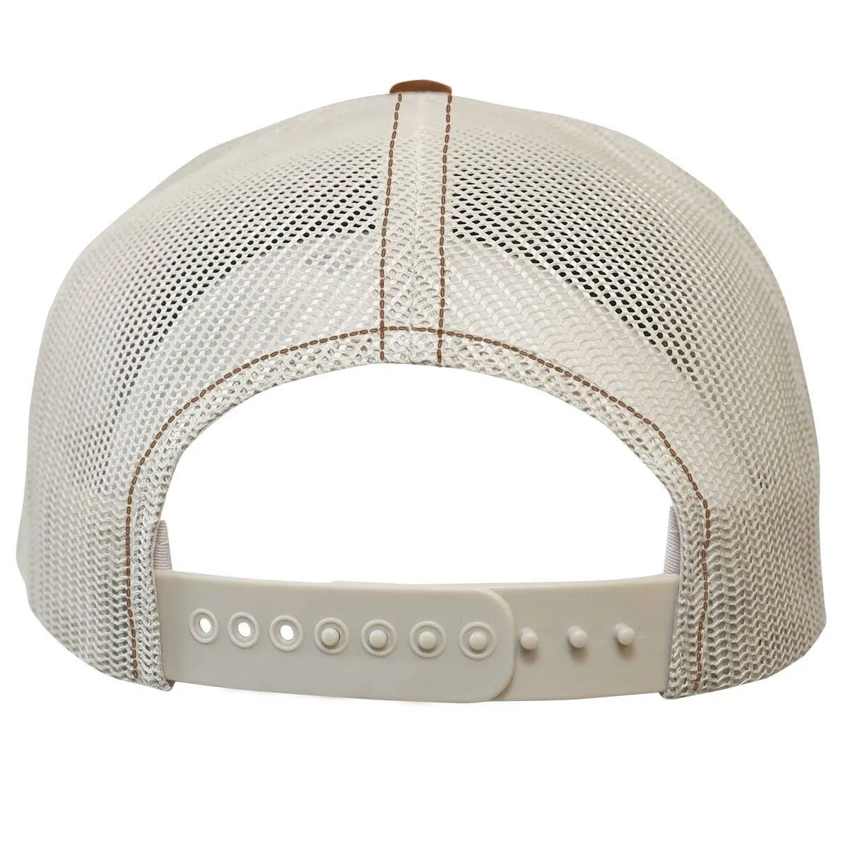 Kerusso Mens Cap John 3:16 Leather: One Size Fits Most / Military Green/Tan