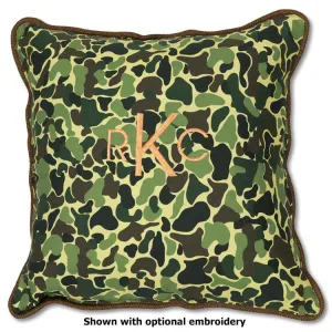 Kevin's Vintage Camo Pillow Cover