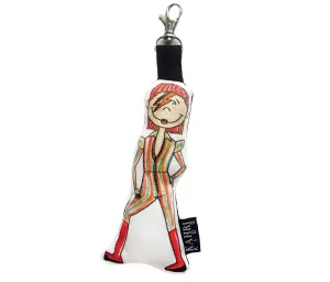 Keychain/Bag Charm : Mini David Bowie