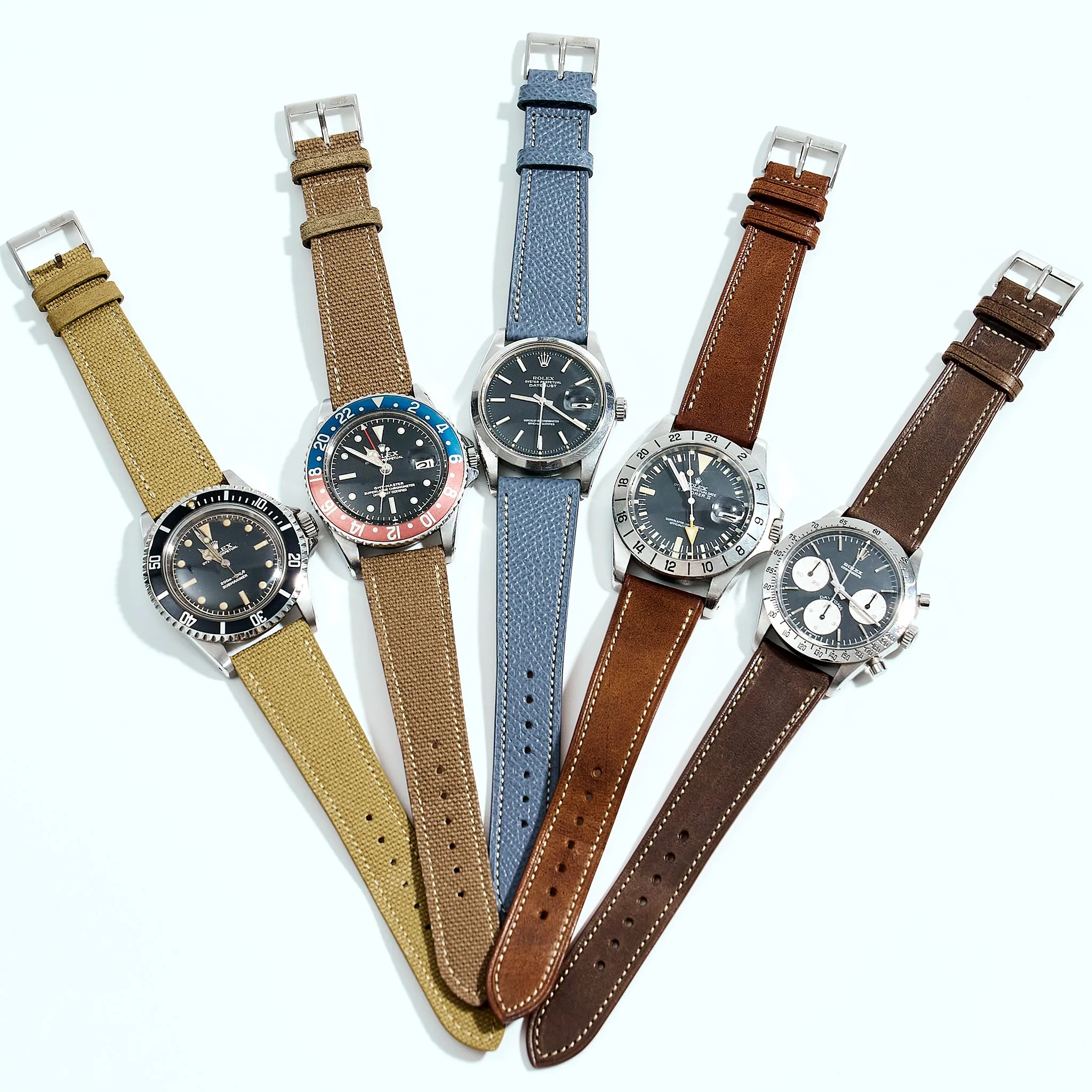 KHAKI SHADE HANPU CANVAS STANDARD STRAP