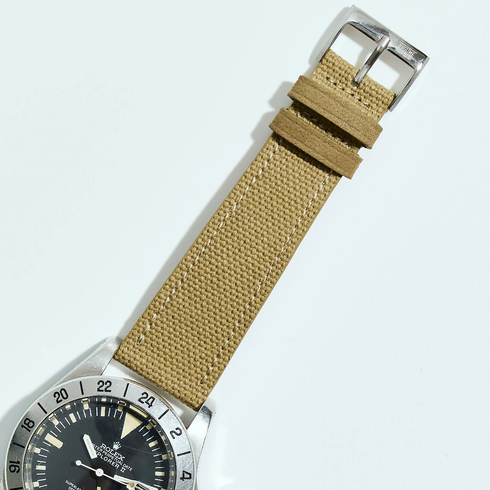 KHAKI SHADE HANPU CANVAS STANDARD STRAP