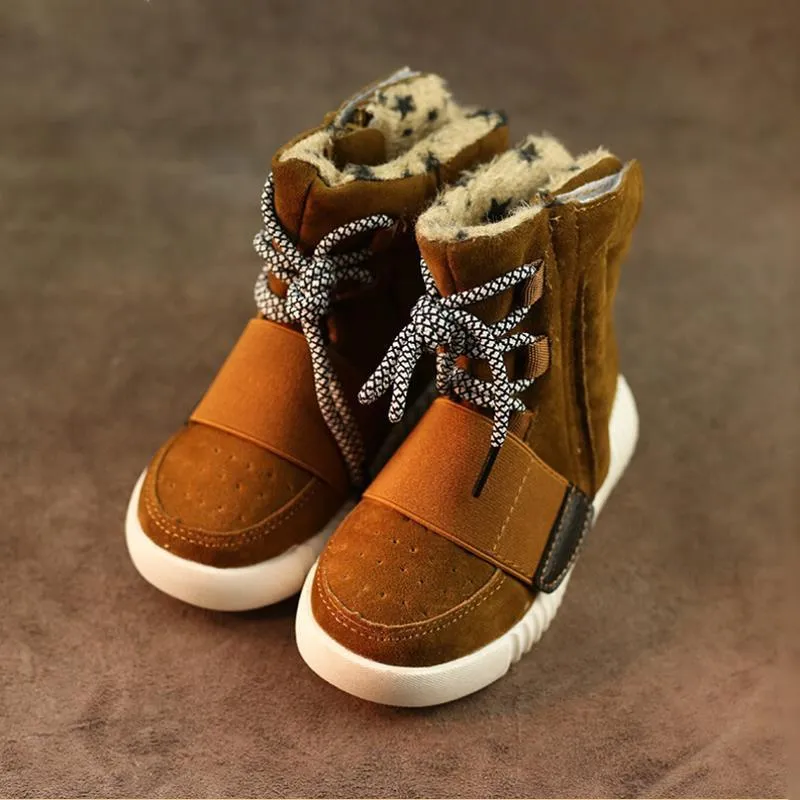 Kids Warm Cotton Winter Boots