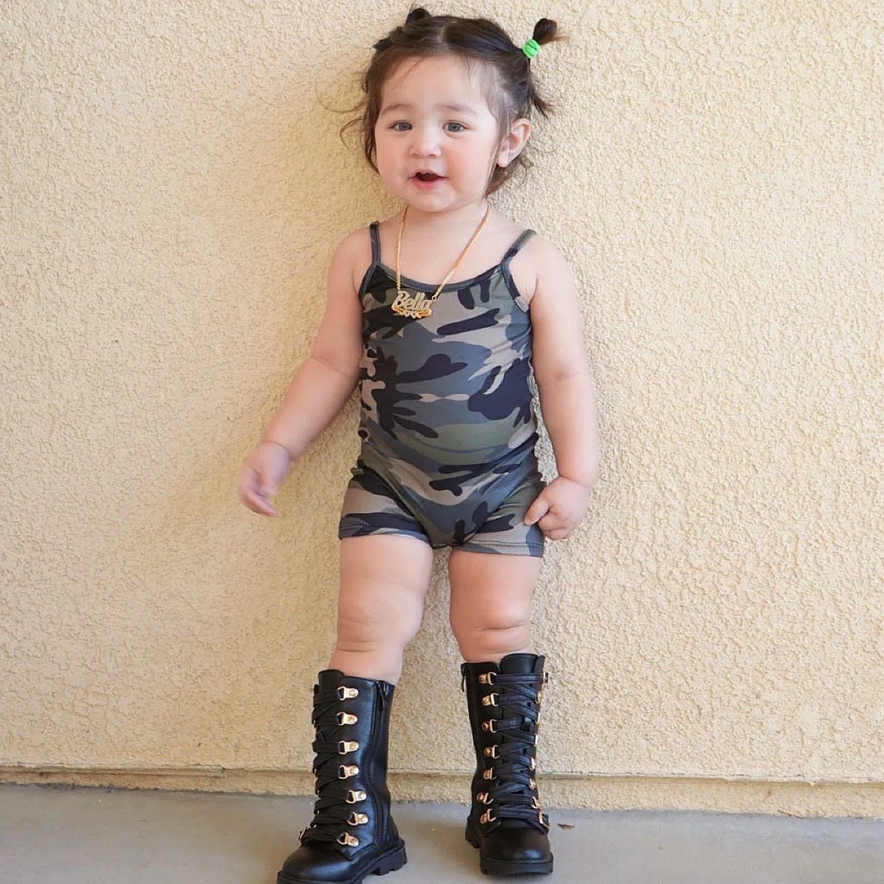 Lace Up Boot Black