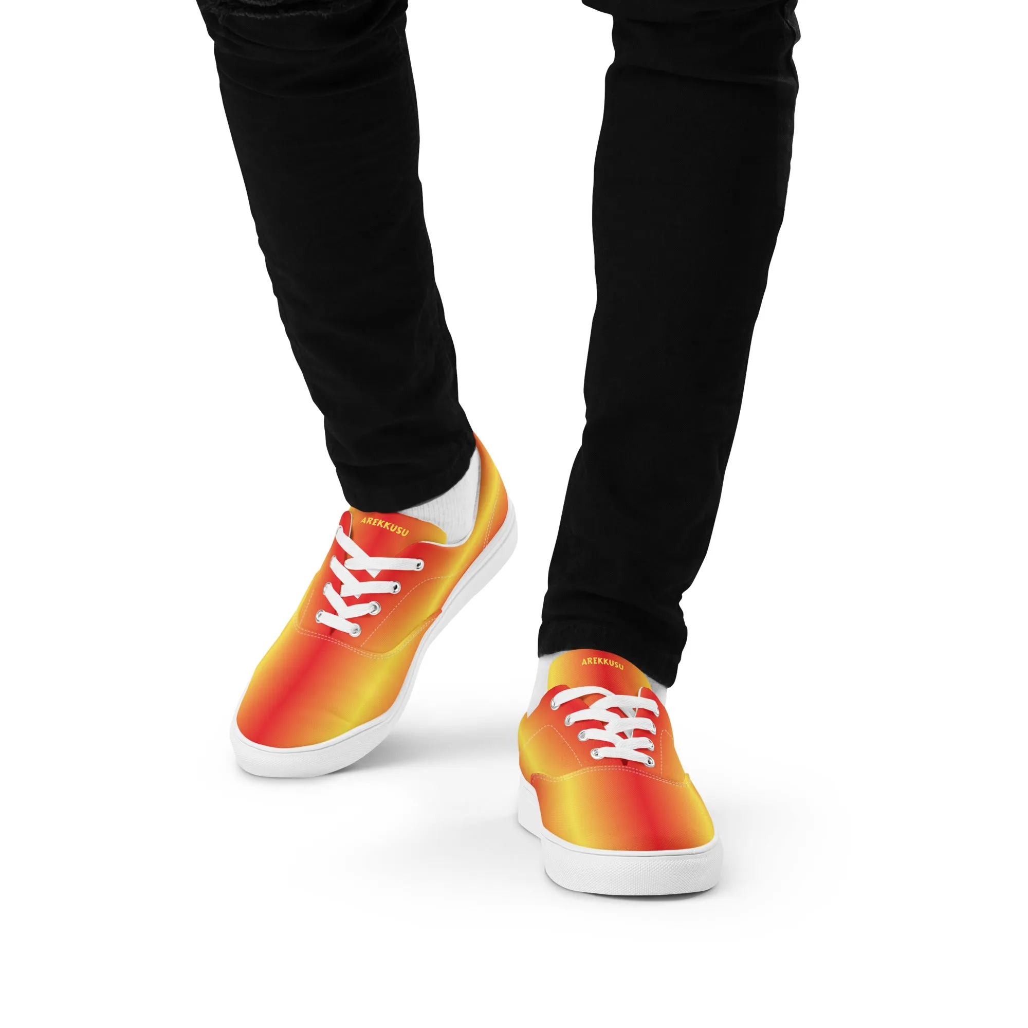Lace-Up Canvas Shoes