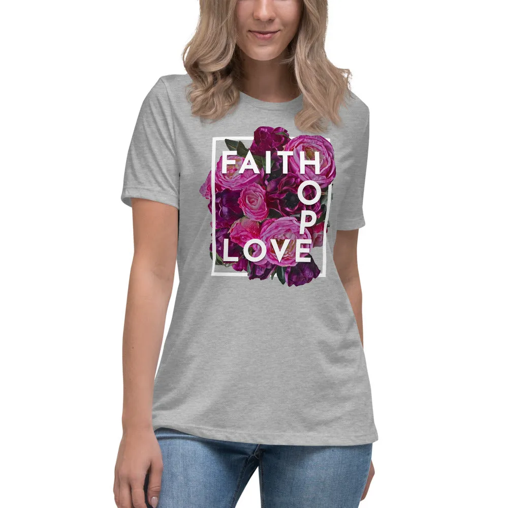 Ladies Faith Hope Love Tee
