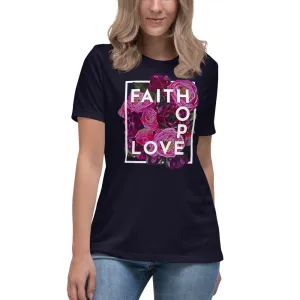 Ladies Faith Hope Love Tee