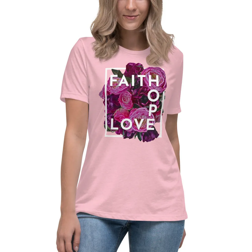 Ladies Faith Hope Love Tee